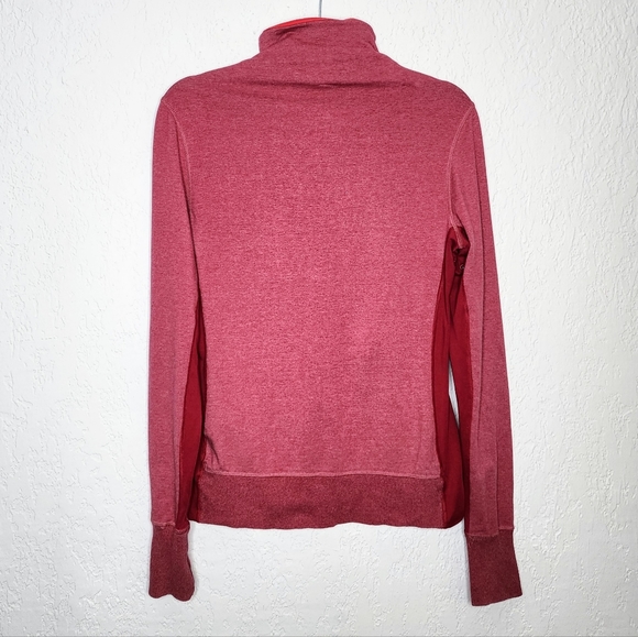 Nike Women's Red Full Zip Dri-Fit Long Sleeve Jacket Sz M Running/Track Athletic - Picture 8 of 10